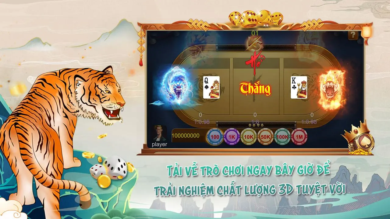 Long Hổ Trực Tuyến tại 888B: Hướng dẫn chơi và chiến thuật hiệu quả